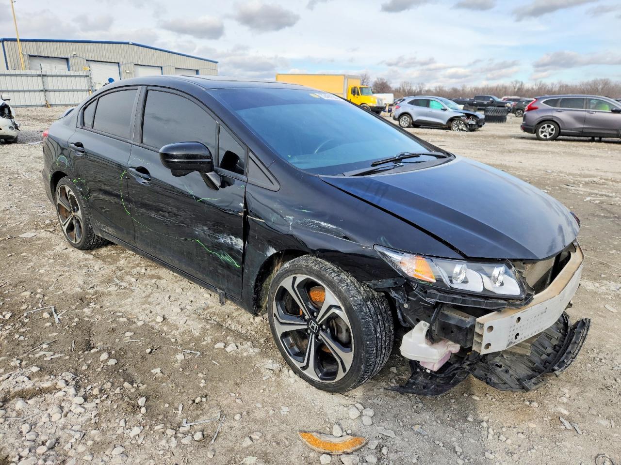 2015 Honda Civic VIN 2HGFB6E5XFH705390 photo 4