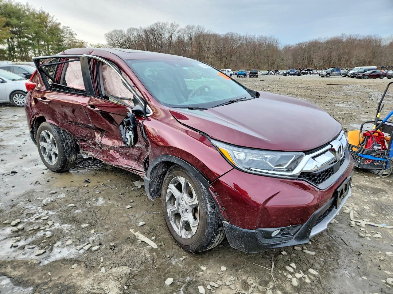 2018 Honda Crv VIN 2HKRW2H55JH622762 photo 4