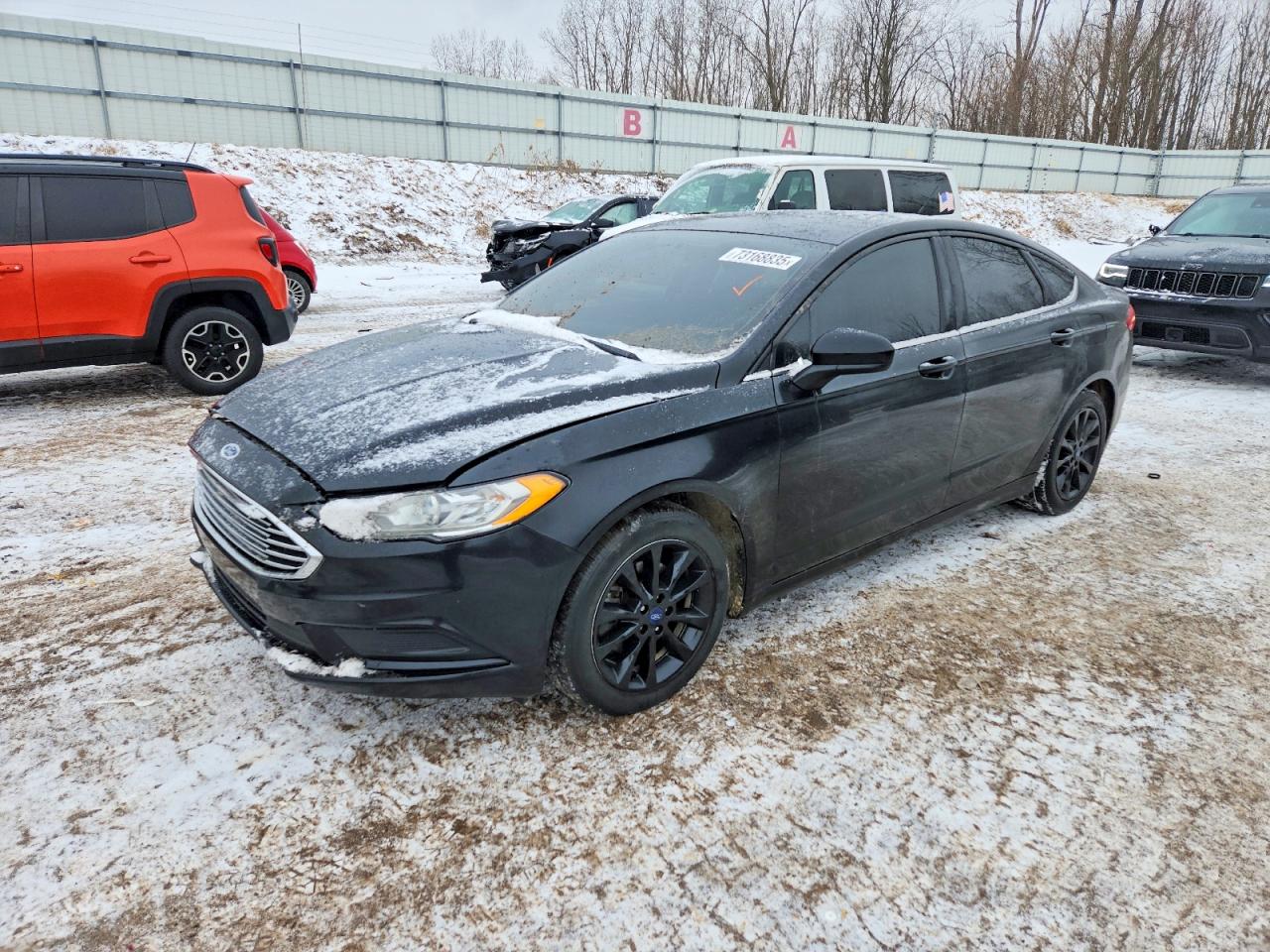 2017 Ford Fusion VIN 3FA6P0H73HR178428 photo 1