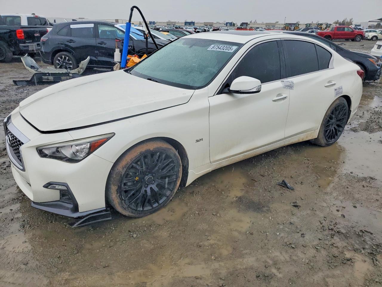 2018 Infiniti Q50 VIN JN1EV7AP1JM356580 photo 1