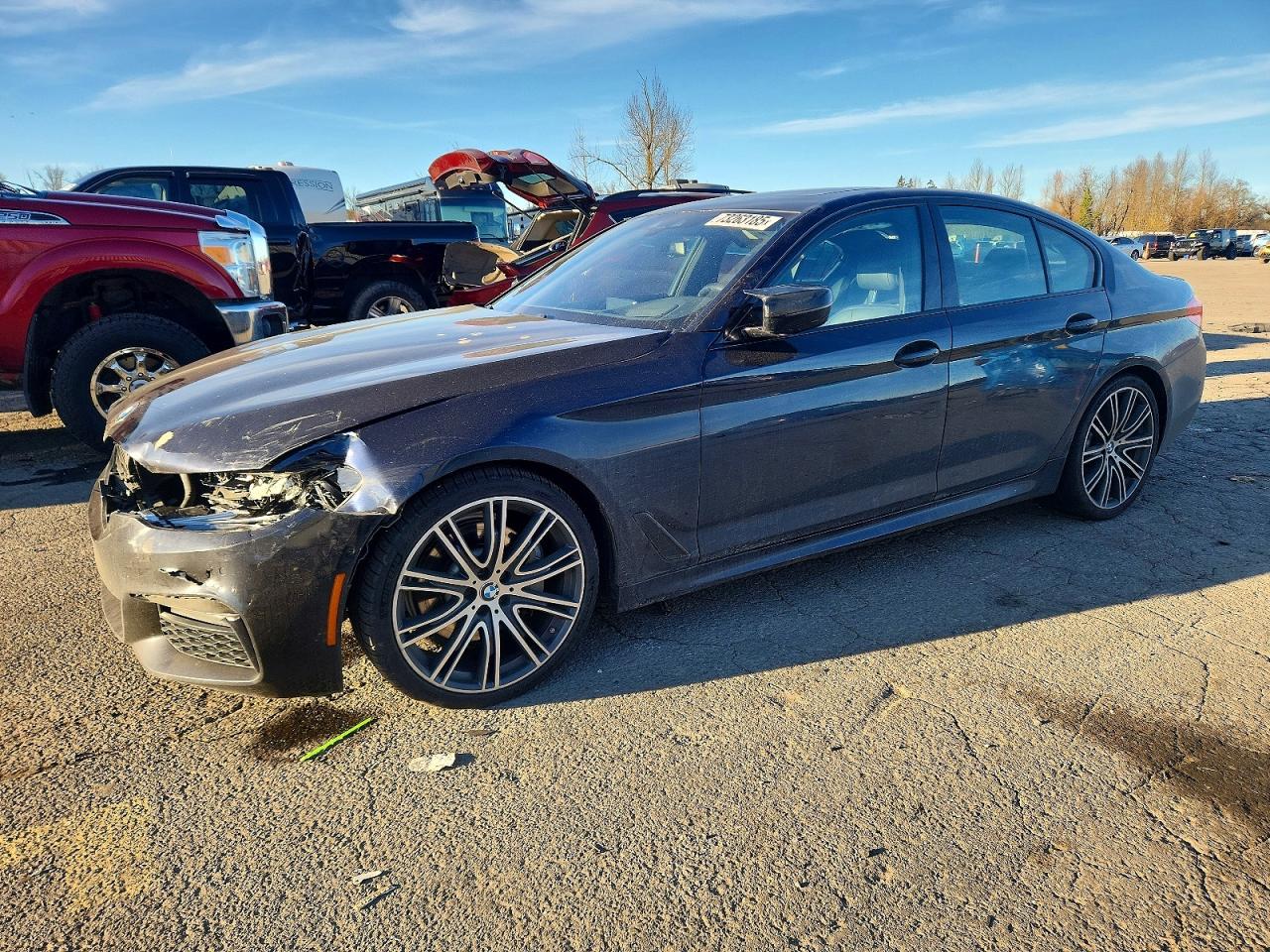 2019 BMW 5 series VIN WBAJE5C55KWW40776 photo 1