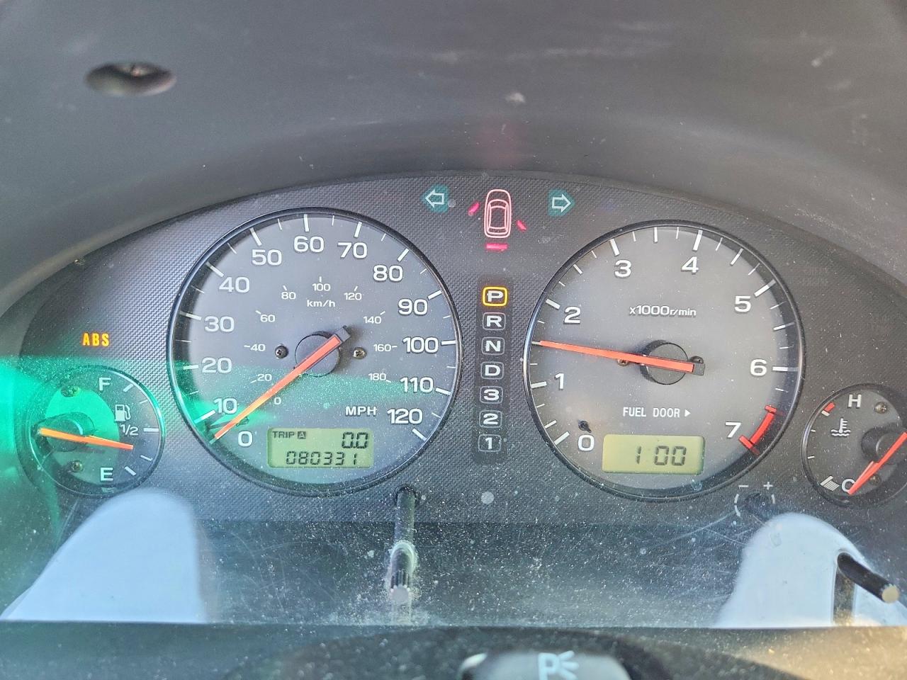 2001 Subaru LEGACY VIN 4S3BH806117678687 photo 9