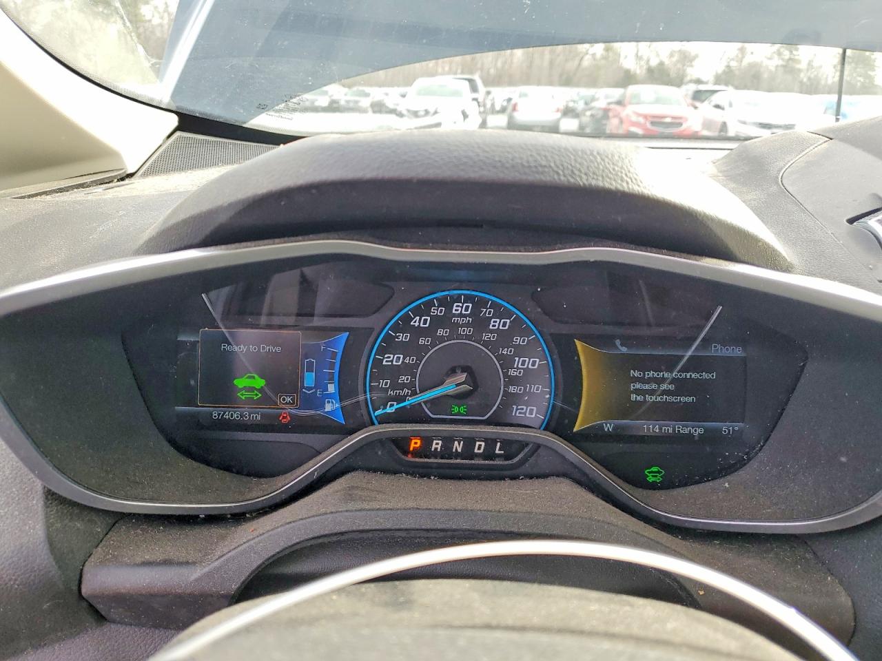 2015 Ford Cmax VIN 1FADP5CU1FL113865 photo 9