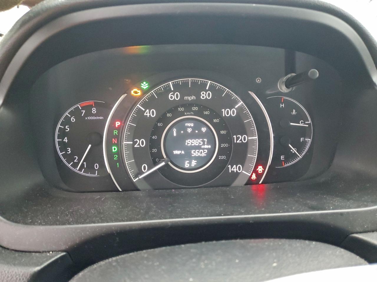 2012 Honda Crv VIN 2HKRM3H53CH500609 photo 9