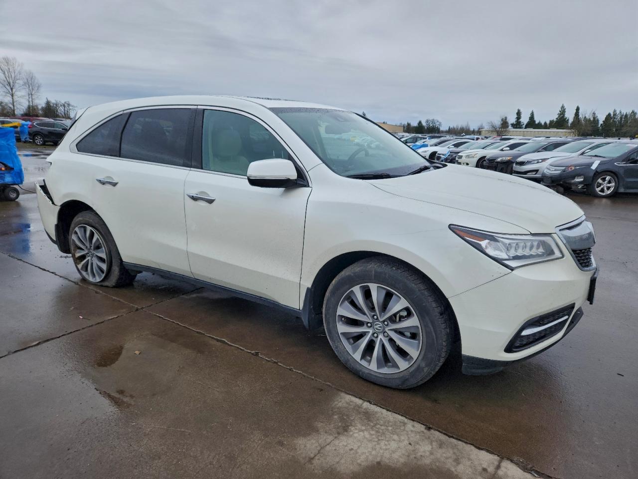 2015 Acura Mdx VIN 5FRYD4H45FB024549 photo 4