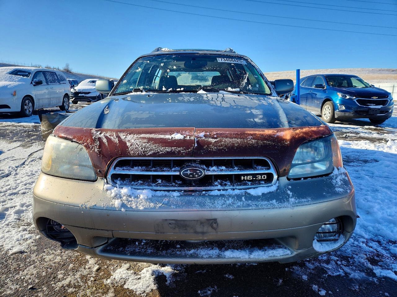 2001 Subaru LEGACY VIN 4S3BH806117678687 photo 5