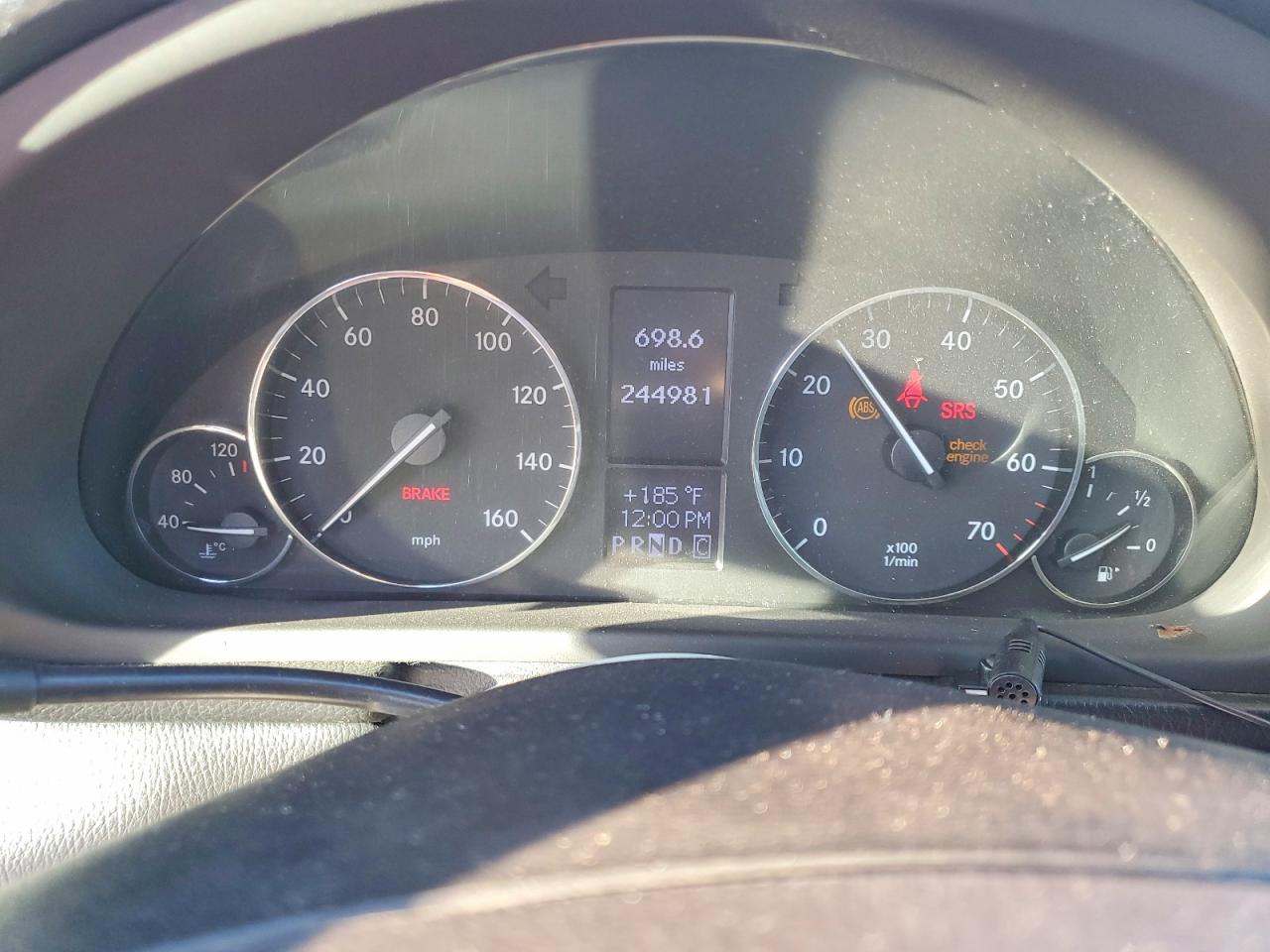 2007 Mercedes-Benz C class VIN WDBRF52HX7F935313 photo 9