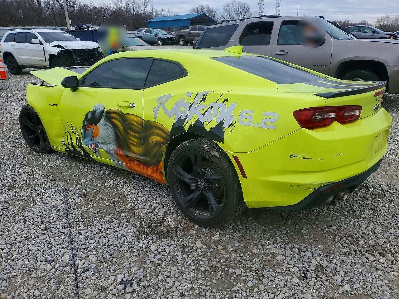 2020 Chev Camaro VIN 1G1FF1R70L0144692 photo 2