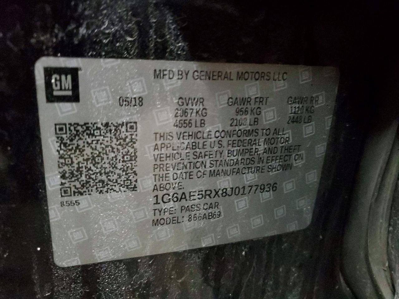 2018 Cadillac Ats VIN 1G6AE5RX8J0177936 photo 12