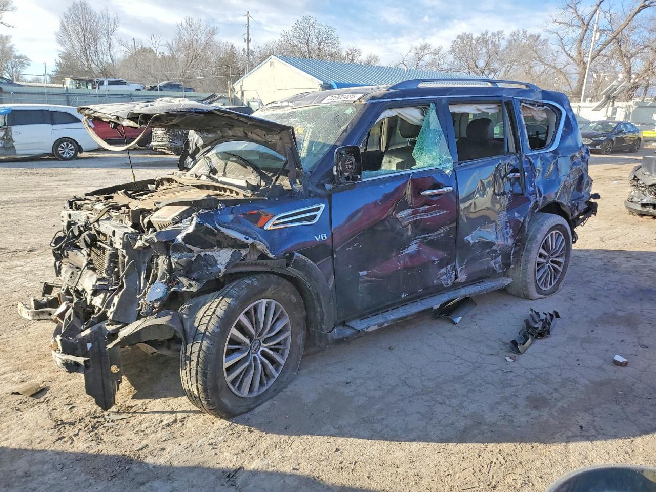 2022 Nissan Armada VIN JN8AY2BB5N9814059 photo 1