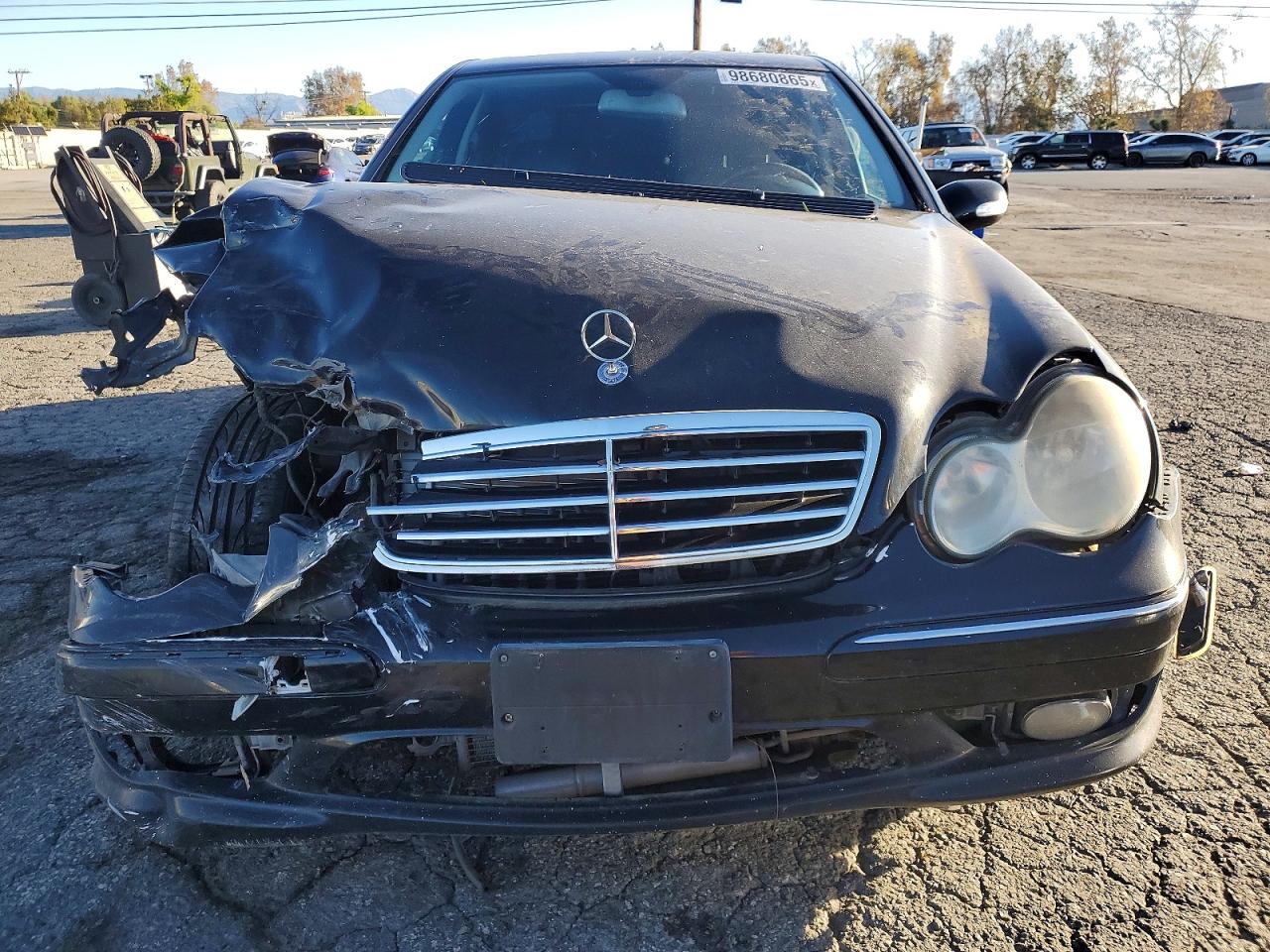 2007 Mercedes-Benz C class VIN WDBRF52HX7F935313 photo 5