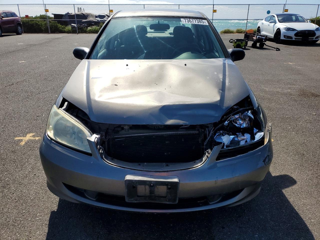 2005 Honda Civic VIN 2HGES16595H569278 photo 5