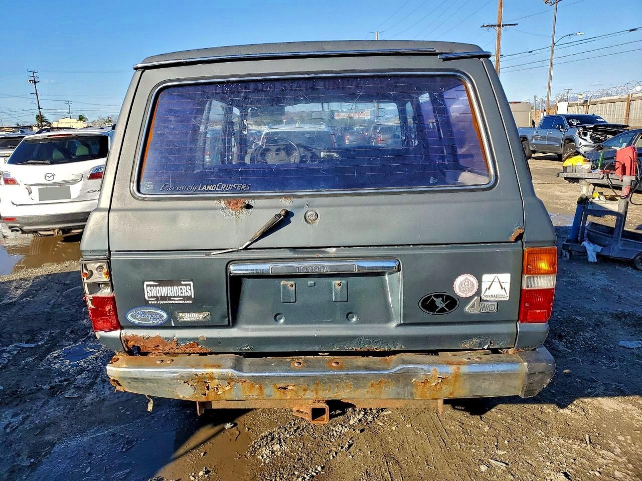 1988 Toyota Land cruis VIN JT3FJ62G1J0079091 photo 6