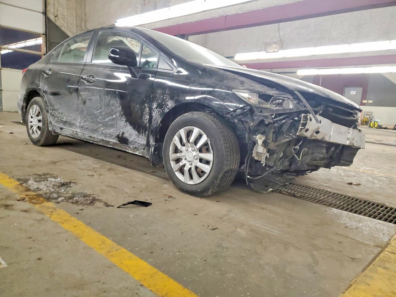 2013 Honda Civic VIN 19XFB2F58DE216808 photo 4