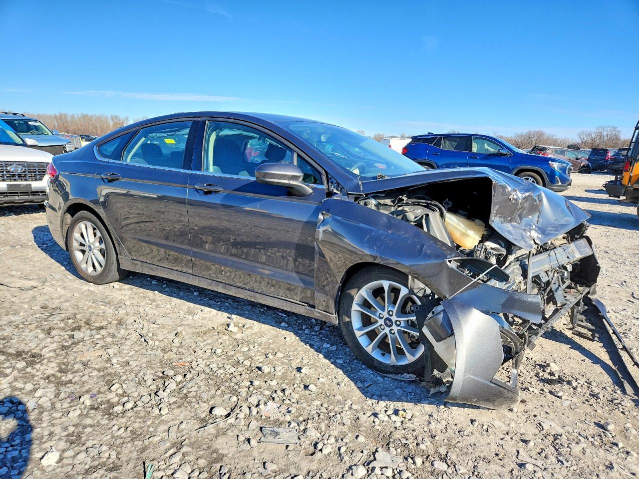 2019 Ford Fusion VIN 3FA6P0HD7KR172225 photo 4