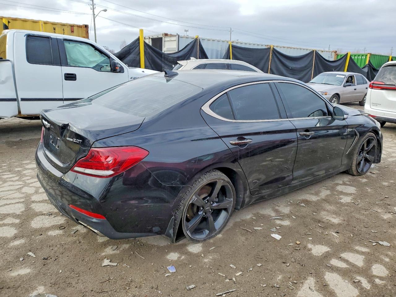 2019 Genesis G70 VIN KMTG44LA7KU025635 photo 3