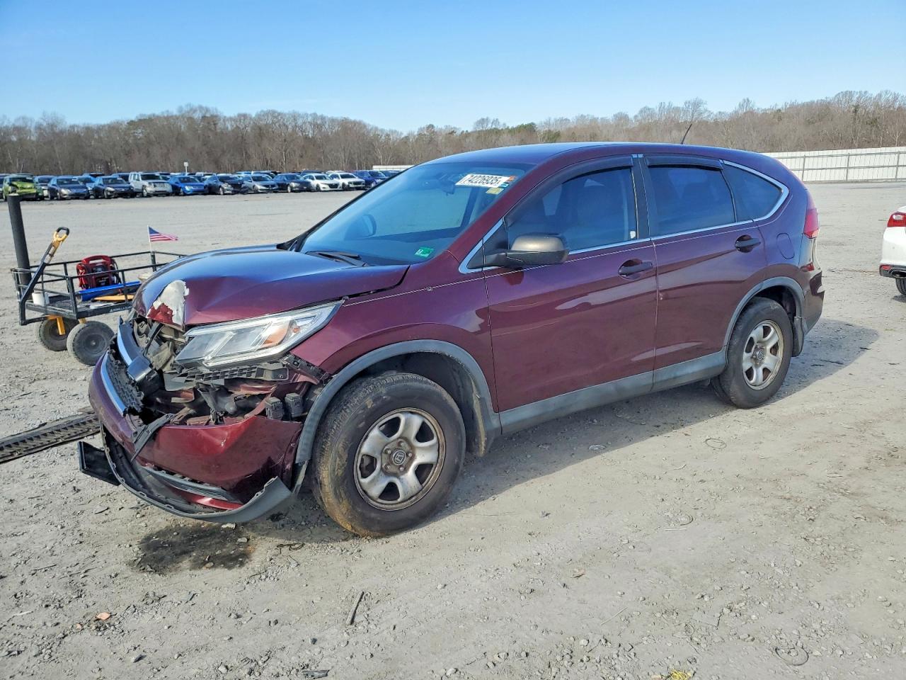 2015 Honda Crv VIN 2HKRM4H34FH646218 photo 1