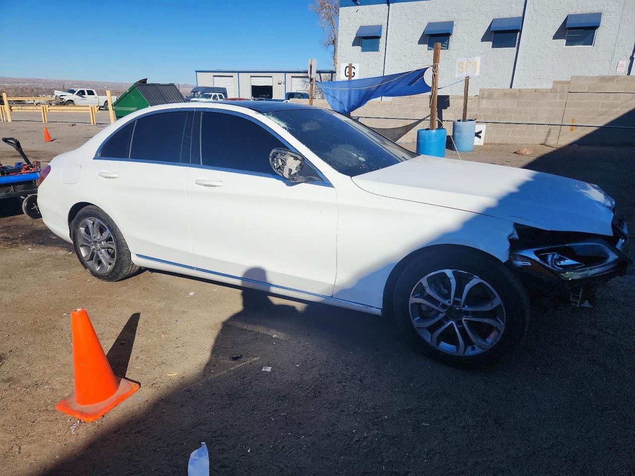 2018 Mercedes-Benz C class VIN WDDWF4JB5JR421392 photo 4