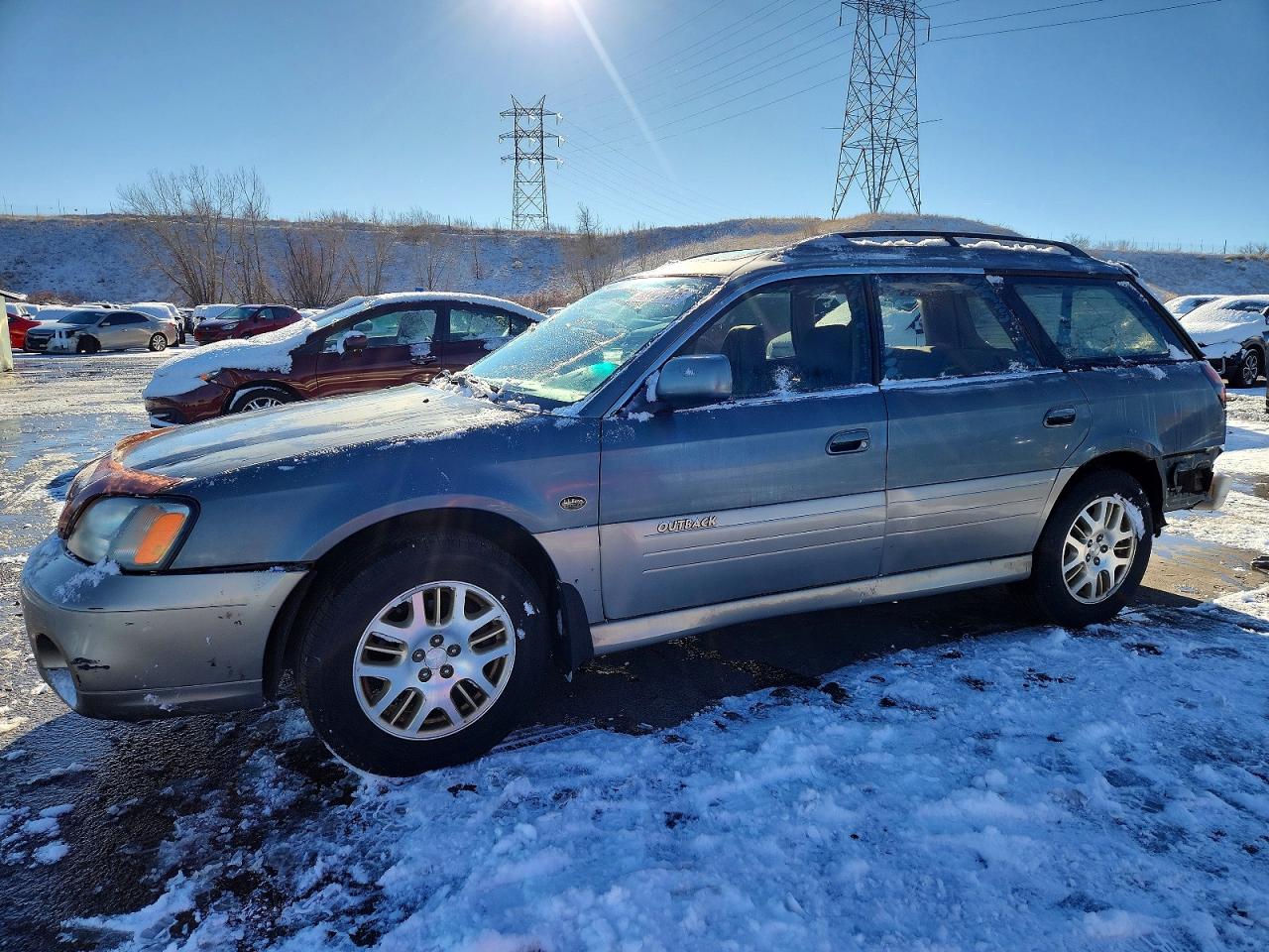 2001 Subaru LEGACY VIN 4S3BH806117678687 photo 1