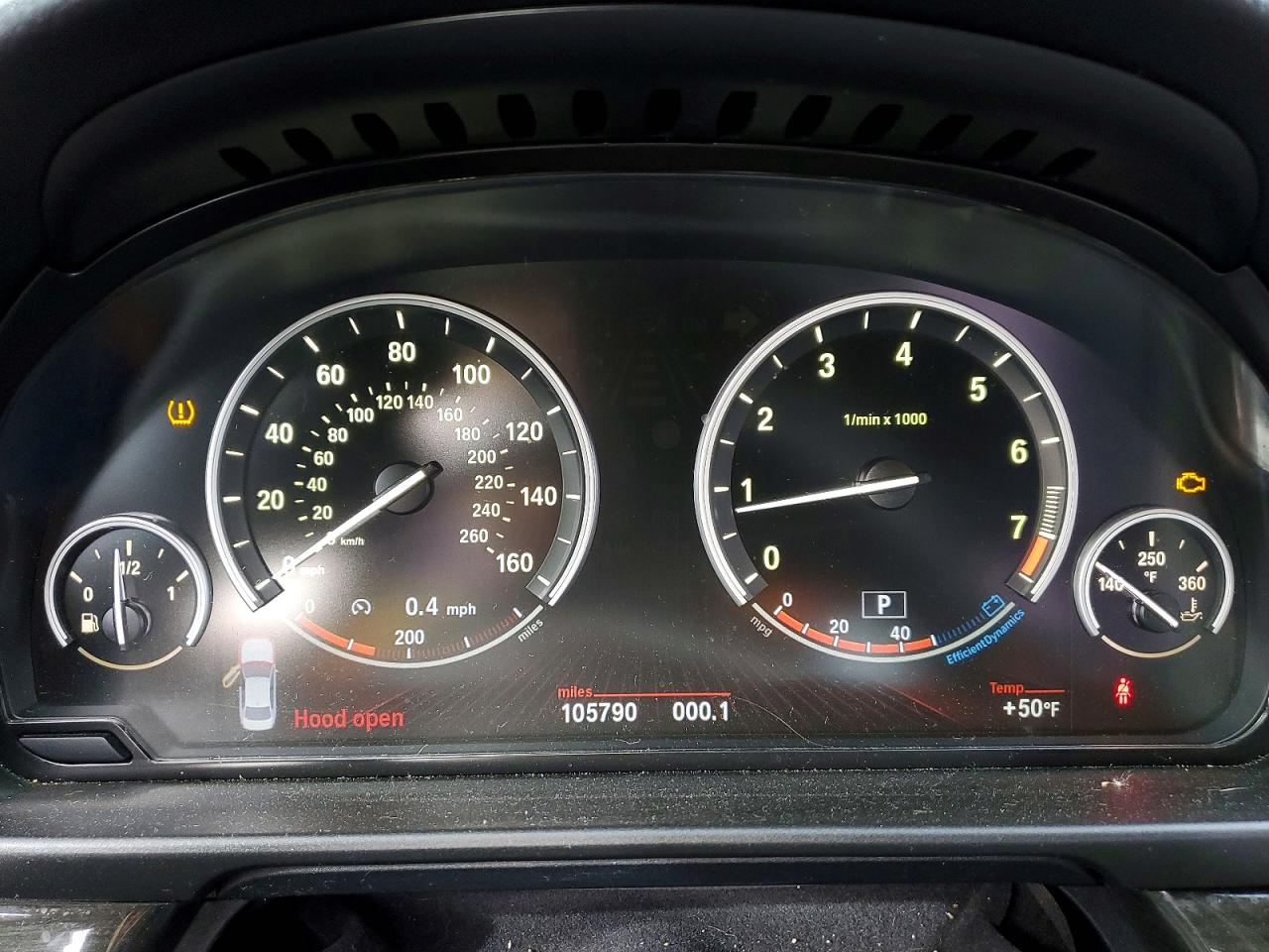 2012 BMW 5 series VIN WBAFU9C59CC787525 photo 8