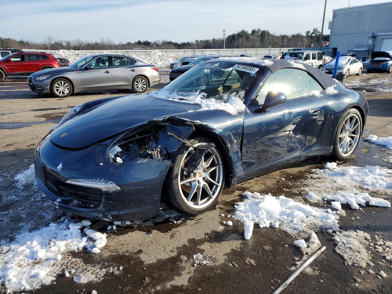 2014 Porsche 911 VIN WP0CA2A90ES140631 photo 1