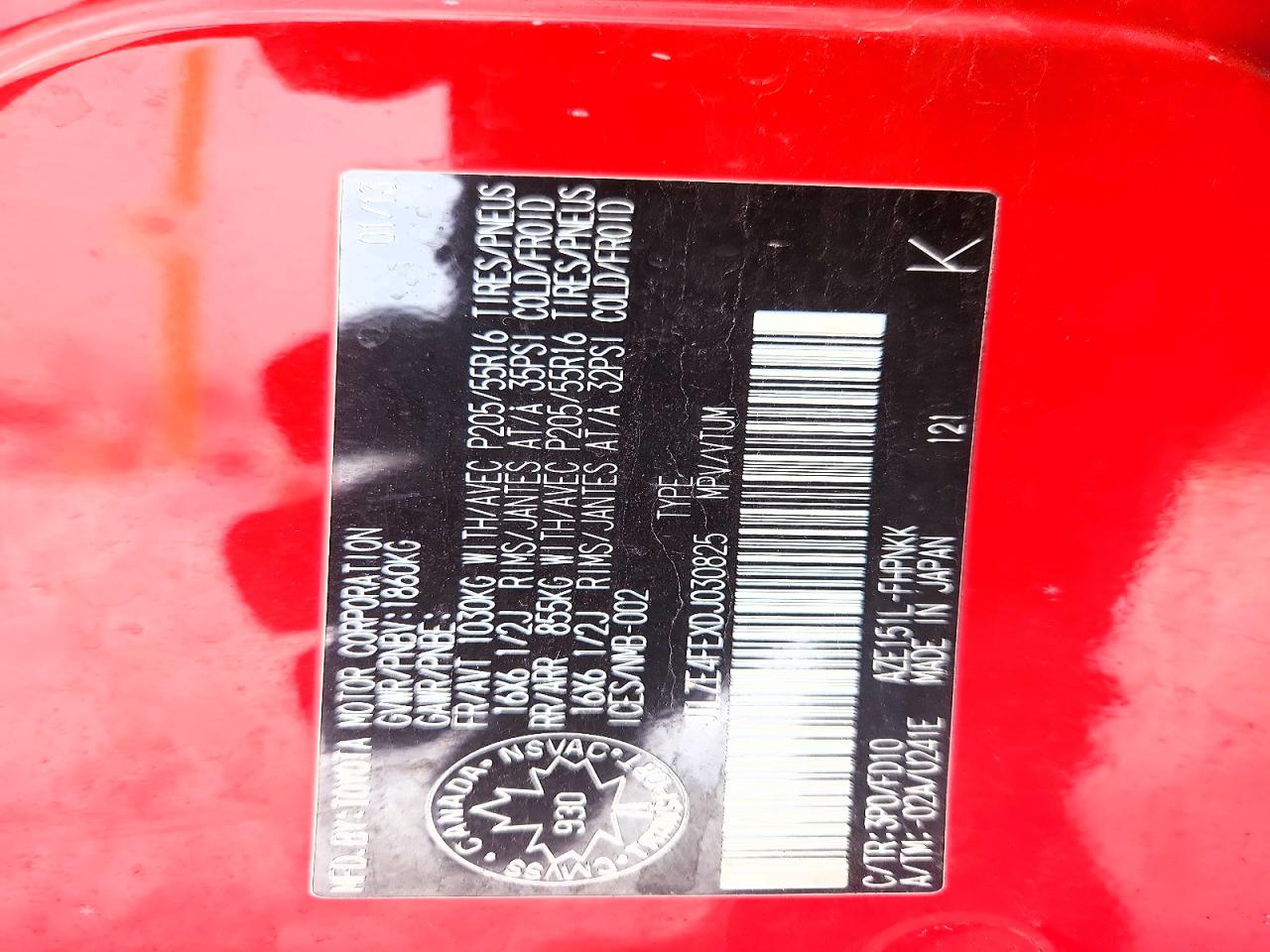 2013 Toyota Scion VIN JTLZE4FEXDJ030825 photo 12