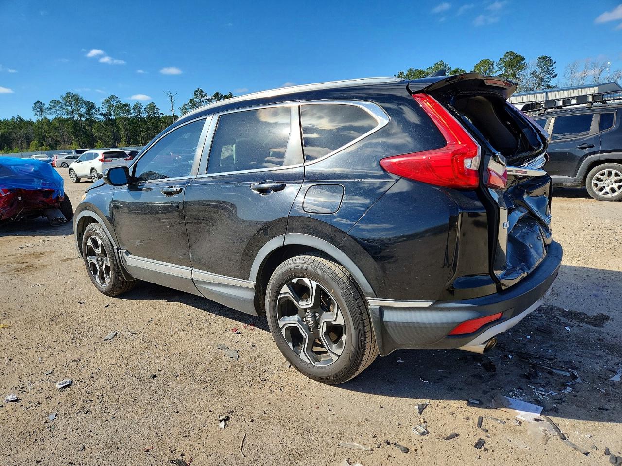2018 Honda Crv VIN 7FARW1H96JE036023 photo 2