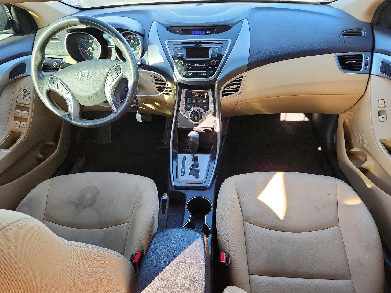 2013 Hyun Elantra VIN KMHDH4AE1DU870166 photo 8