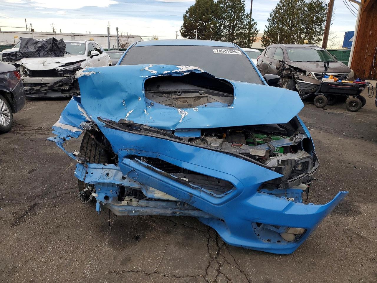2016 Subaru Wrx VIN JF1VA2U67G9813750 photo 5