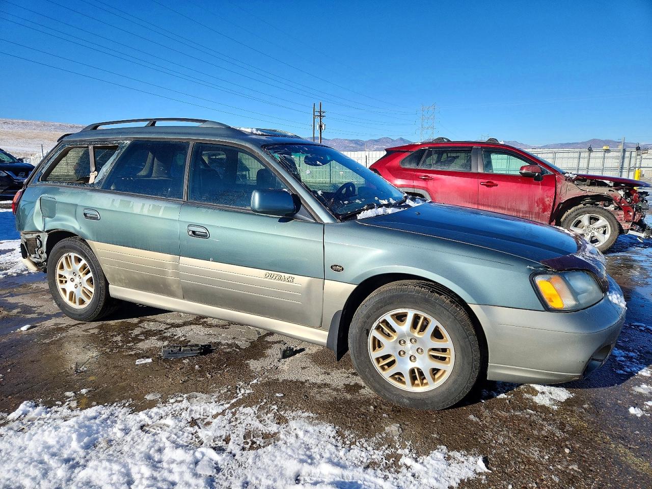 2001 Subaru LEGACY VIN 4S3BH806117678687 photo 4