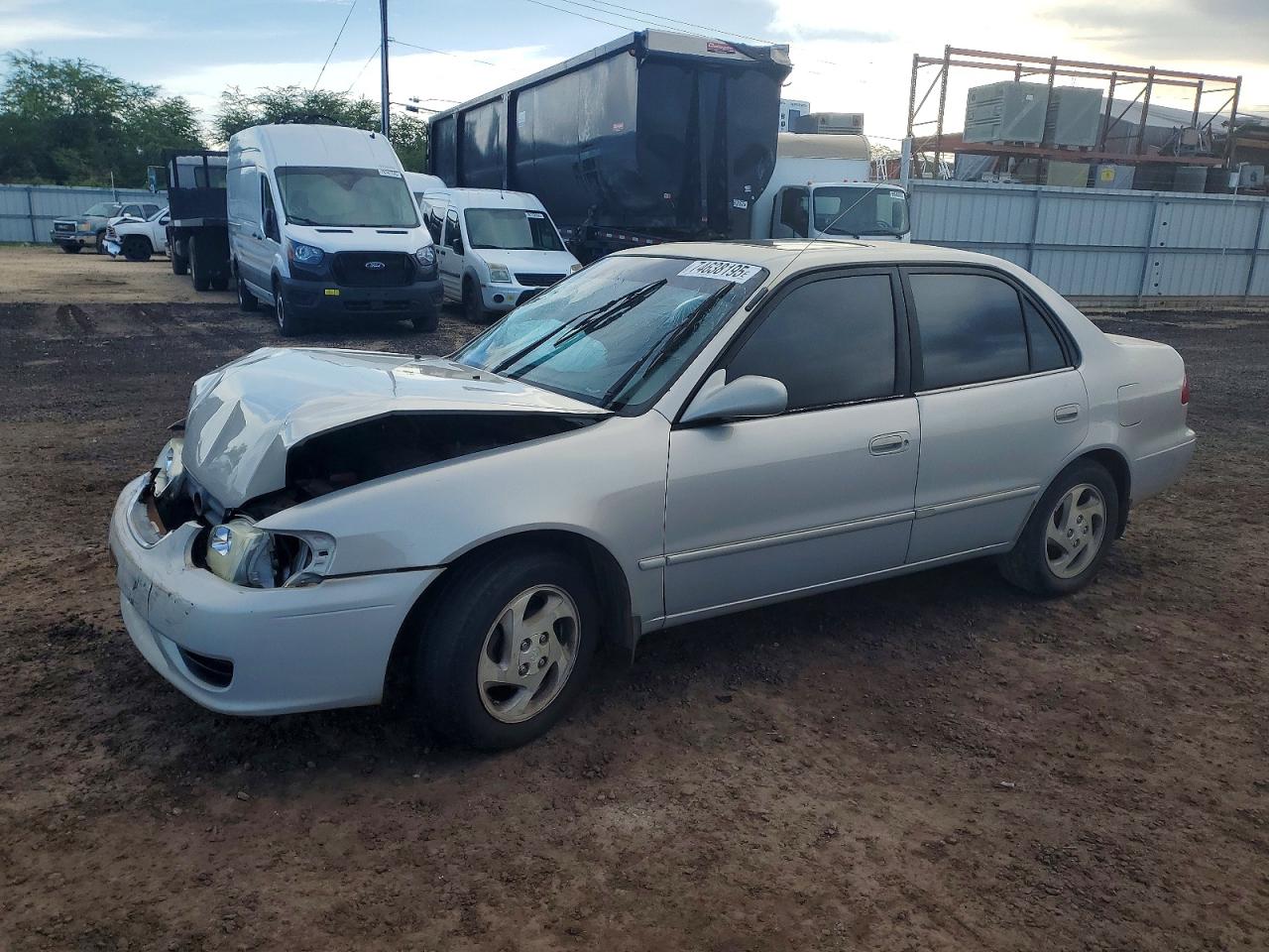 2001 Toyota Corolla VIN 1NXBR12E01Z522193 photo 1