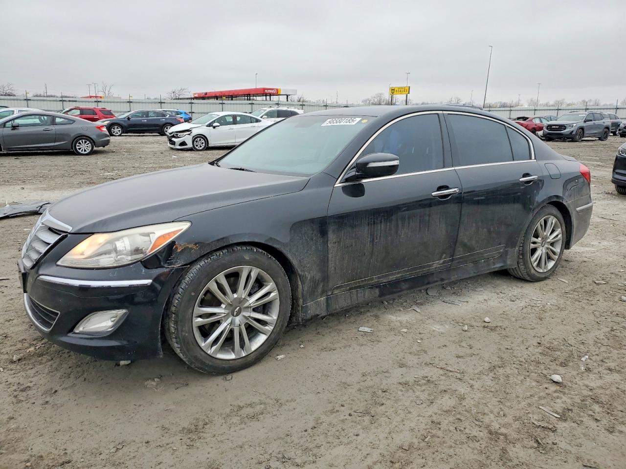 2014 Hyundai Genesis VIN KMHGC4DDXEU263909 photo 1