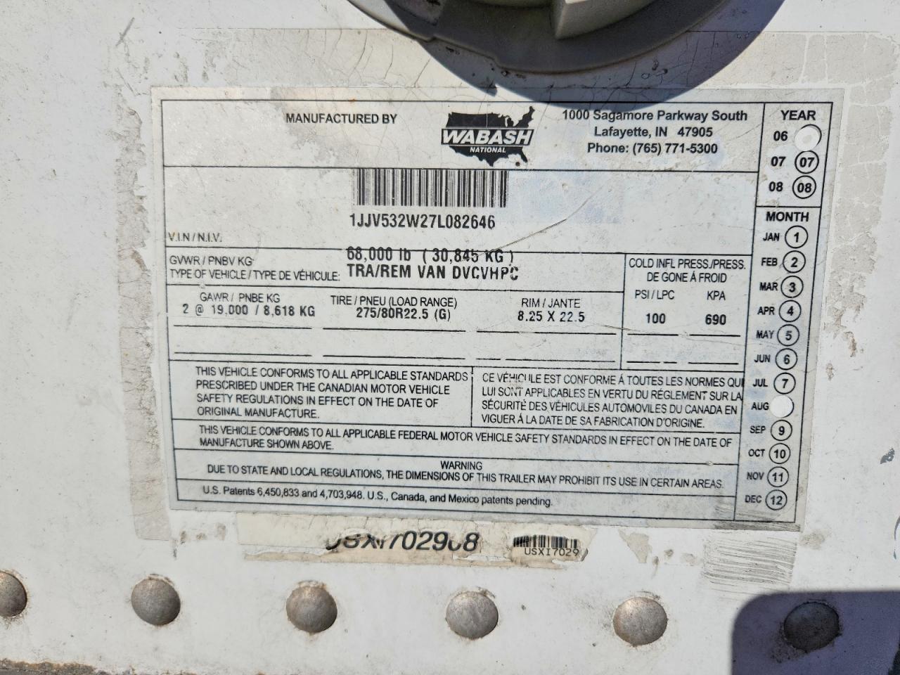2007 WABA All models VIN 1JJV532W27L082646 photo 10