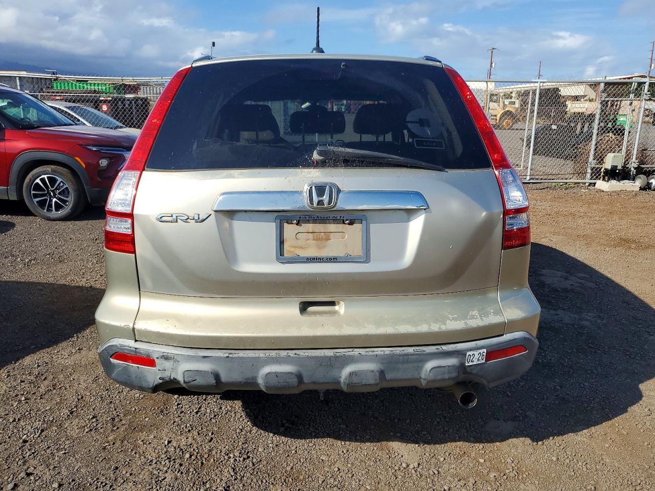 2007 Honda Crv VIN JHLRE38777C037165 photo 6