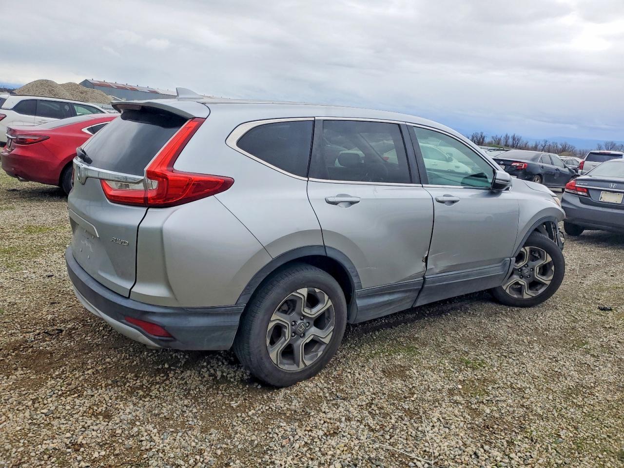 2017 Honda Crv VIN 2HKRW2H54HH631477 photo 3