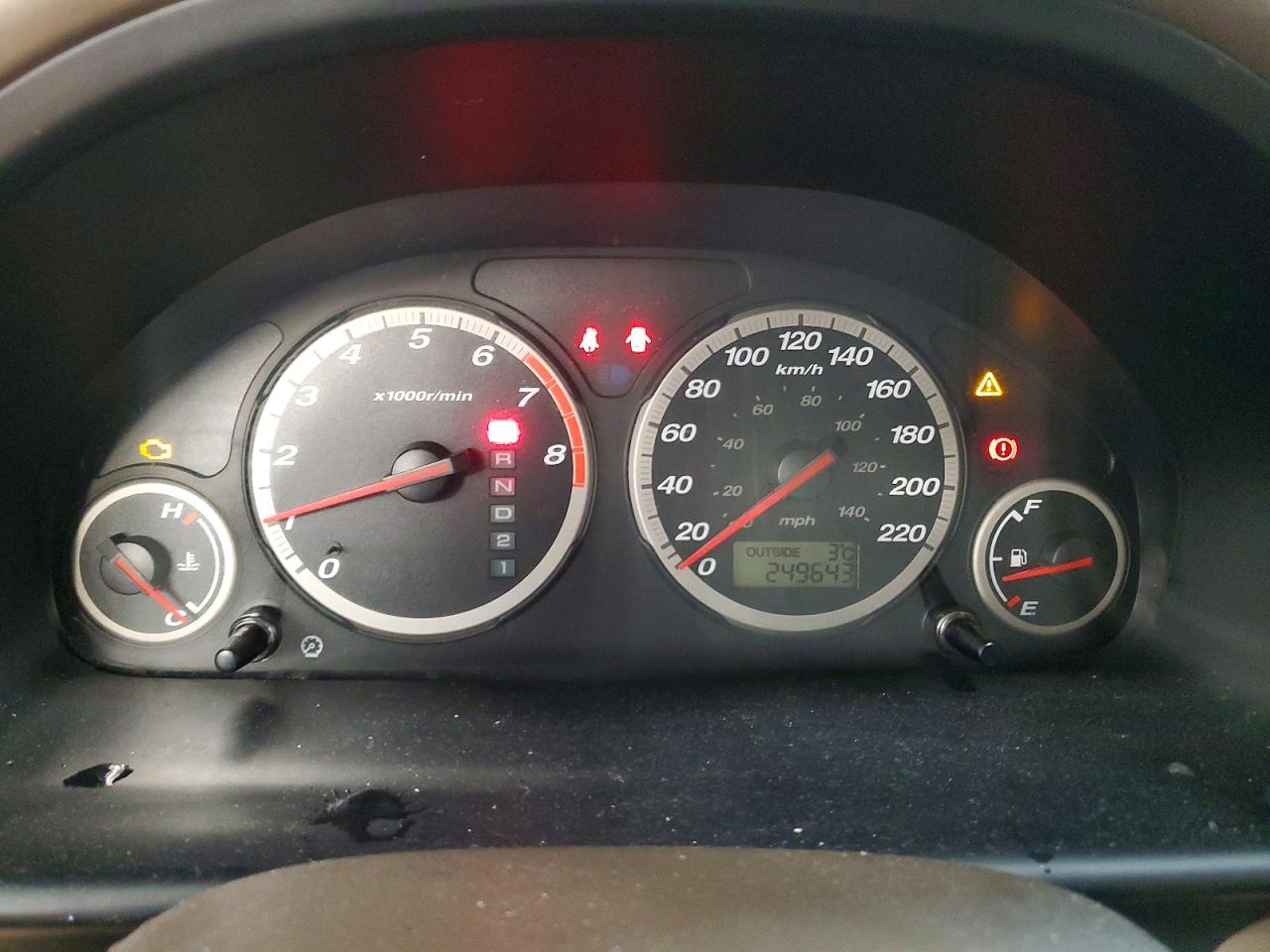 2005 Honda Crv VIN JHLRD78935C808200 photo 9