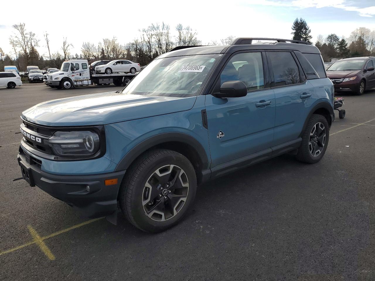 2021 Ford Bronco VIN 3FMCR9C61MRB00164 photo 1