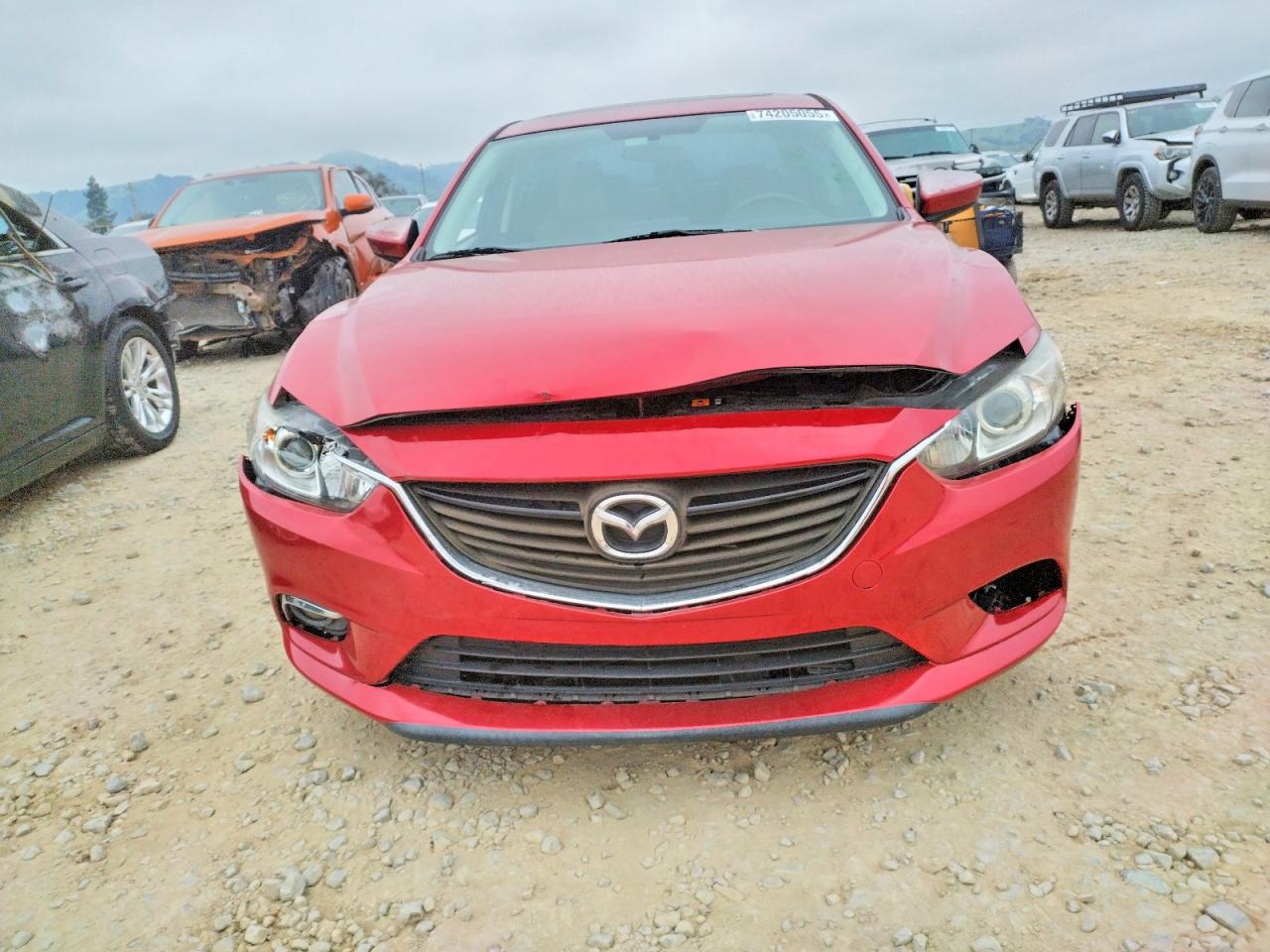 2016 Mazda 6 VIN JM1GJ1V51G1431487 photo 5