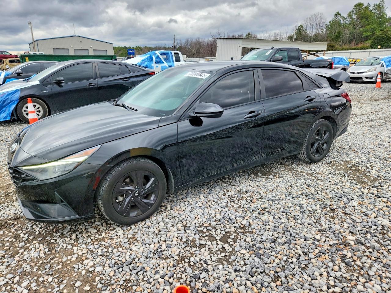 2021 Hyundai Elantra VIN KMHLM4AG6MU162715 photo 1