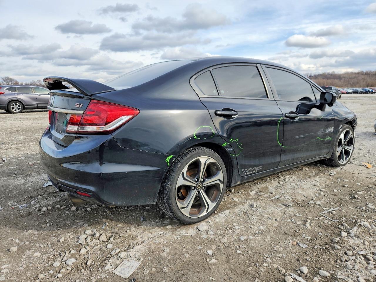2015 Honda Civic VIN 2HGFB6E5XFH705390 photo 3