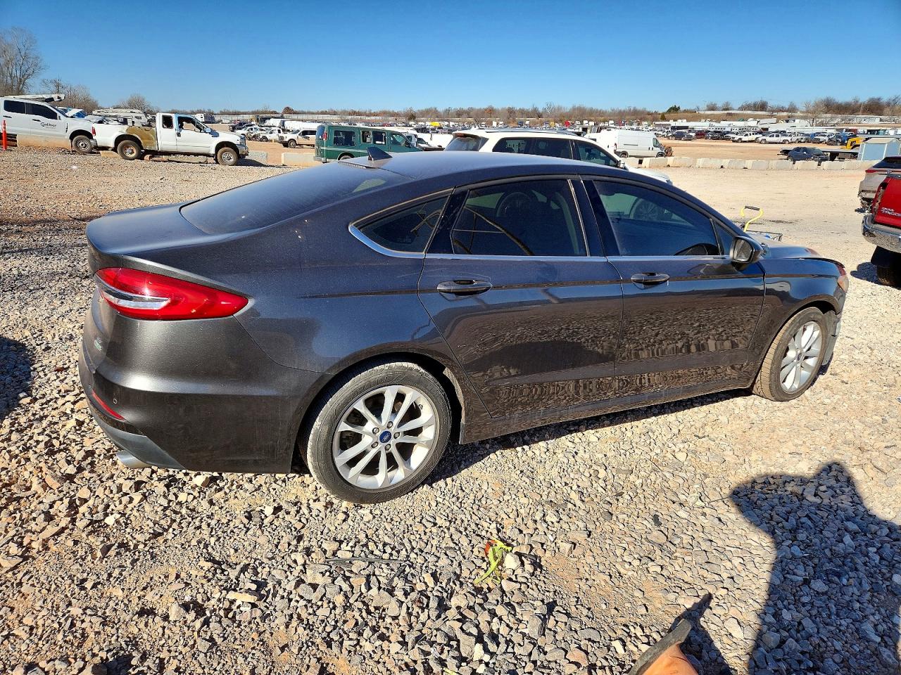 2019 FORD Fusion VIN 3FA6P0HD8KR213431 photo 3