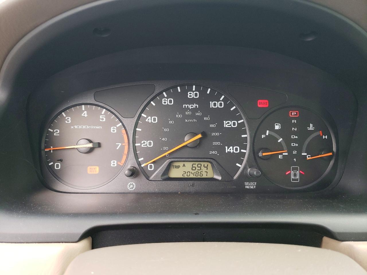 1998 Honda Accord VIN 1HGCG5659WA128282 photo 9