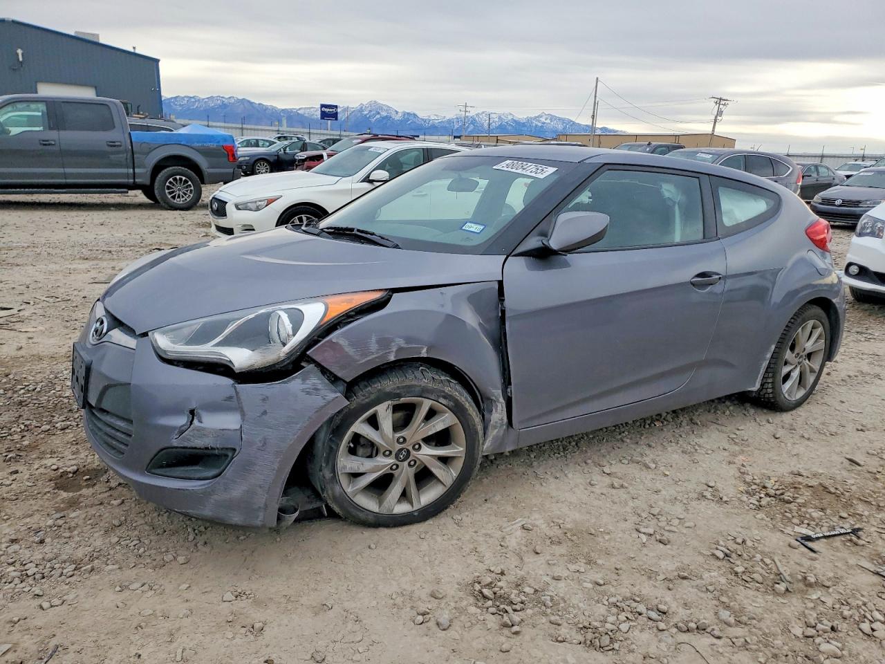 2016 HYUNDAI Veloster VIN KMHTC6ADXGU253706 photo 1