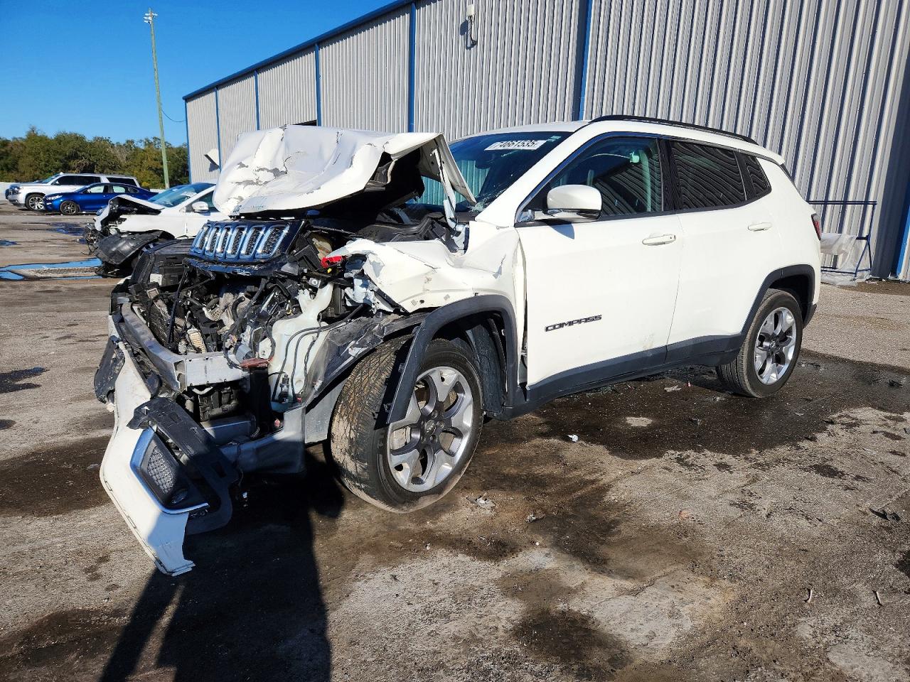 2021 Jeep Compass VIN 3C4NJDCB2MT527473 photo 1