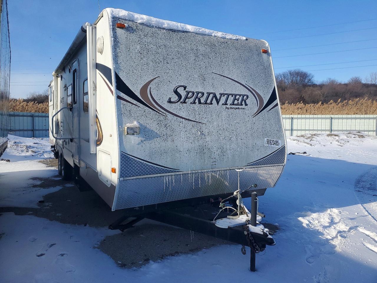 2011 KEYSTONE Sprinter VIN 4YDT31128B1532066 photo 1