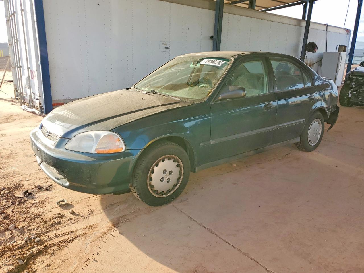1997 HONDA Civic VIN 2HGEJ6628VH521390 photo 1