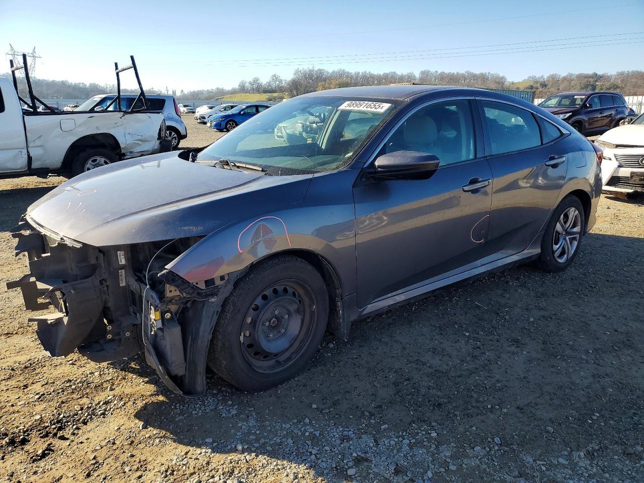 2016 Honda Civic VIN 19XFC2F58GE211142 photo 1