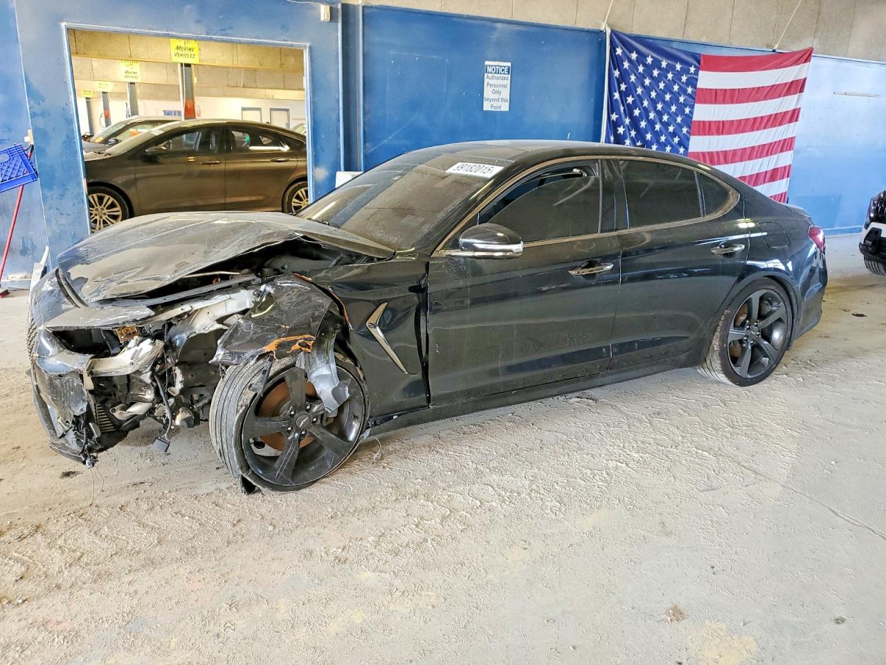2019 Genesis G70 VIN KMTG44LA7KU025635 photo 1