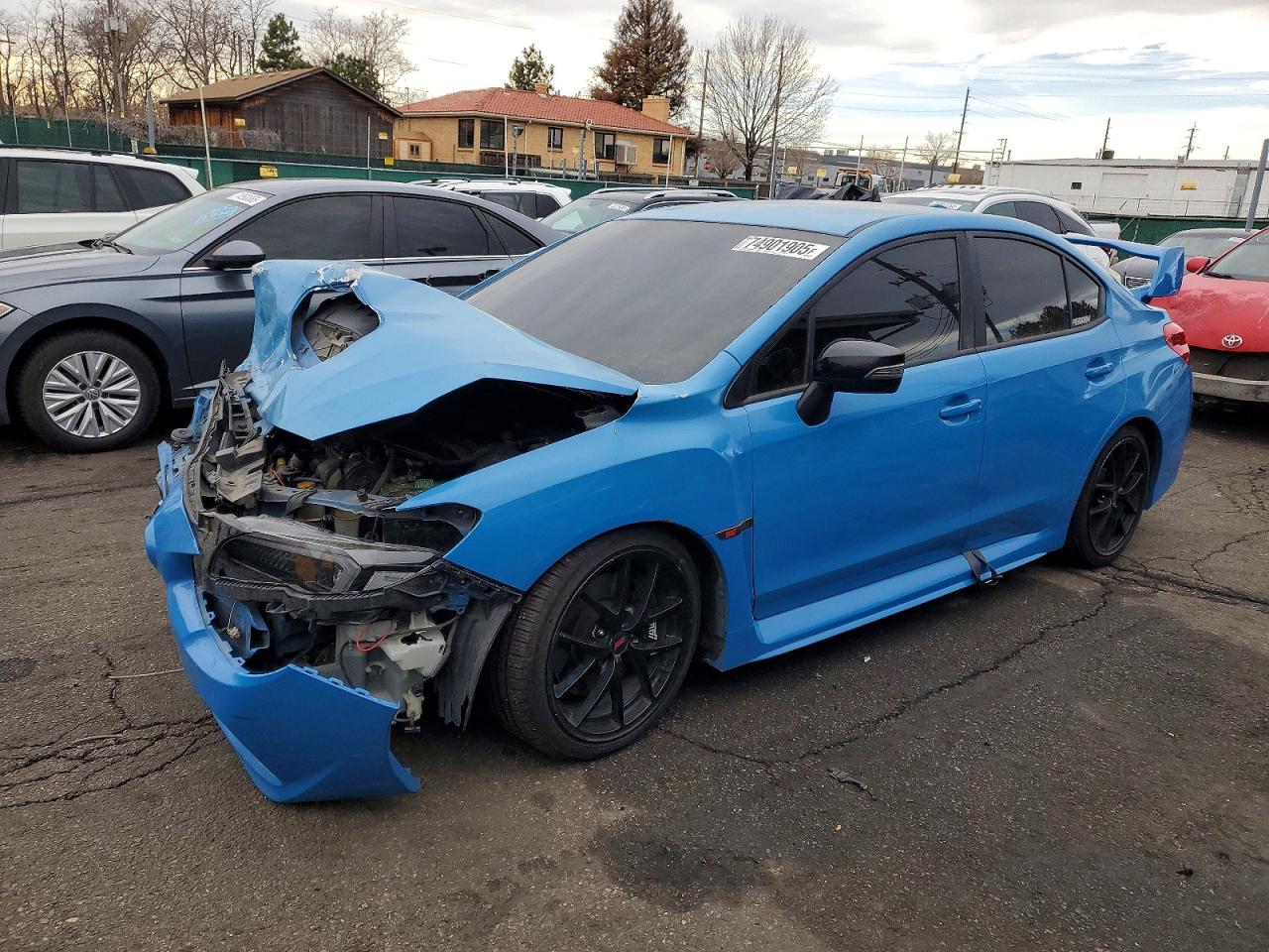 2016 Subaru Wrx VIN JF1VA2U67G9813750 photo 1
