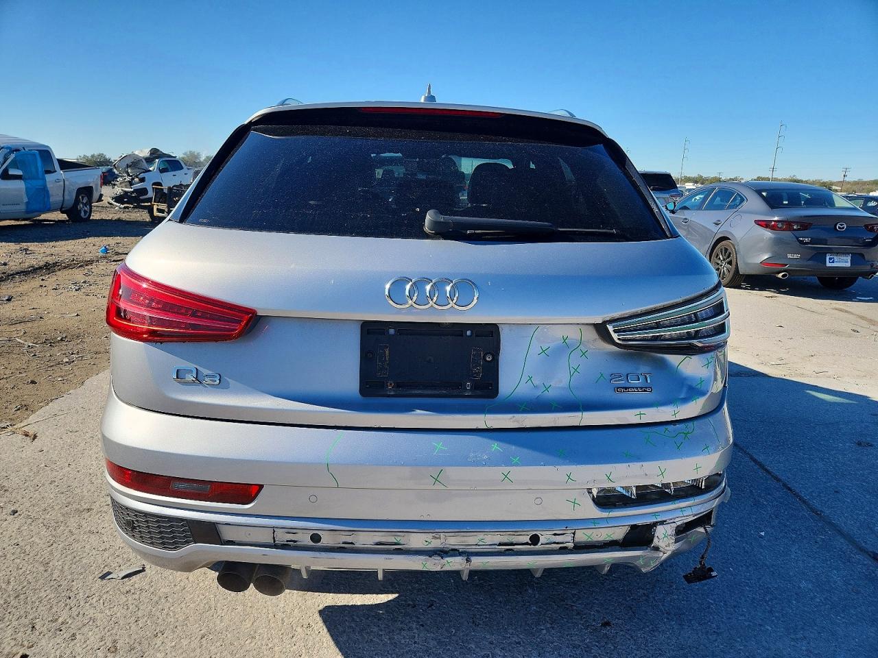 2016 AUDI Q3 VIN WA1GFCFS0GR005531 photo 6
